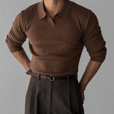 Σπύρος – Κομψό Πόλο V-Neck με Απαλή Υφή