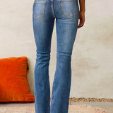 Marylène – Trendy High-Waisted Flared Jeans