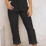 Marlene - Casual Women's High-Waisted Pants