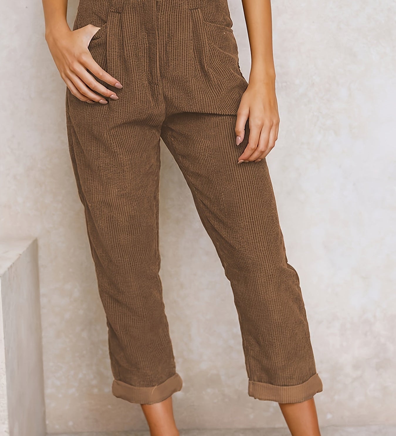 Marlene - Casual Women's High-Waisted Pants
