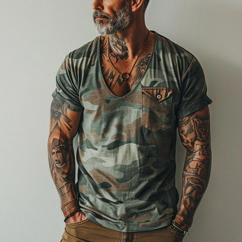 Λεωνίδας – Ρετρό Τ-shirt με Κομψό Σχέδιο
