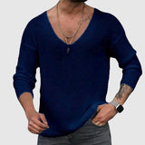 Λεωνίδας – Βαμβακερή Φανέλα V-Neck με Κομψό Στυλ