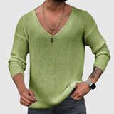 Λεωνίδας – Βαμβακερή Φανέλα V-Neck με Κομψό Στυλ