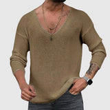 Λεωνίδας – Βαμβακερή Φανέλα V-Neck με Κομψό Στυλ