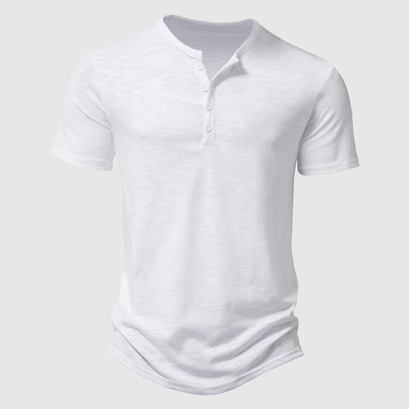 Λεωνίδας – Βαμβακερή Τ-shirt με Καλοκαιρινή Χαλάρωση