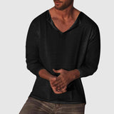 Λεωνίδας – Απαλό Πουκάμισο V-Neck με Κομψή Γραμμή