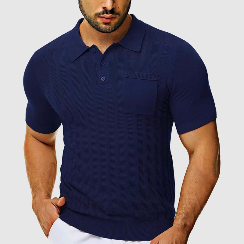 Λεωνίδας – Πολυεστερικό Πόλο Shirt με Κομψό Στυλ