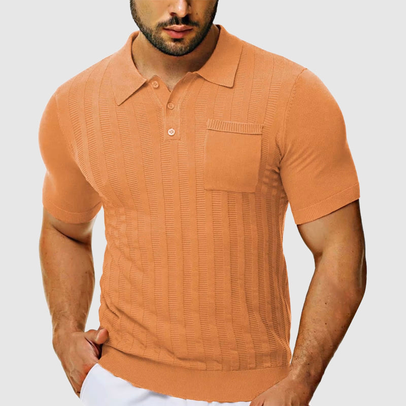 Λεωνίδας – Πολυεστερικό Πόλο Shirt με Κομψό Στυλ