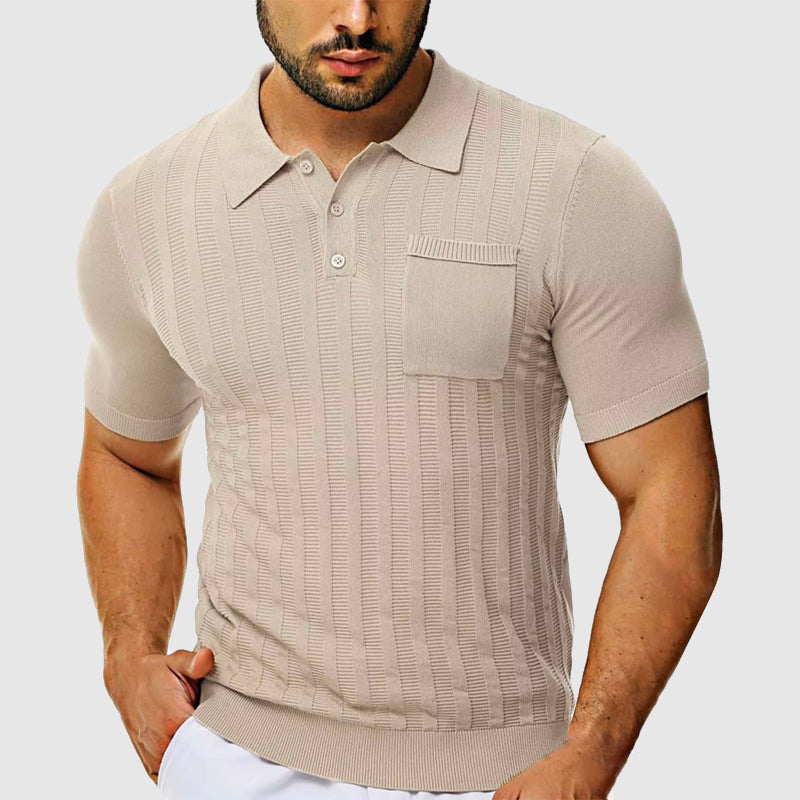 Λεωνίδας – Πολυεστερικό Πόλο Shirt με Κομψό Στυλ