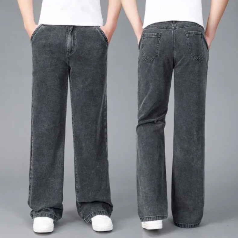 Σταύρος – Τζιν Μπότες Bootcut με Κομψή Γραμμή