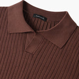 Σπύρος – Κομψό Πόλο V-Neck με Απαλή Υφή