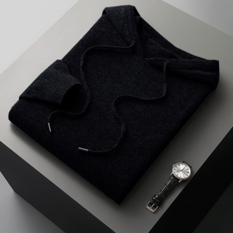 Πέτρος – Πολυτελές Hoodie Merino με Κλασική Γραμμή