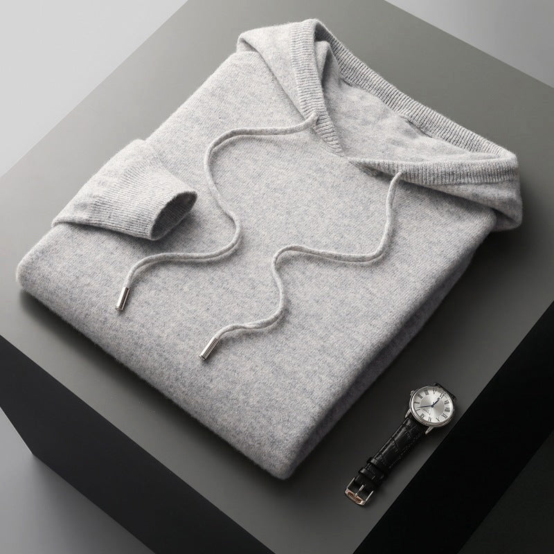 Πέτρος – Πολυτελές Hoodie Merino με Κλασική Γραμμή