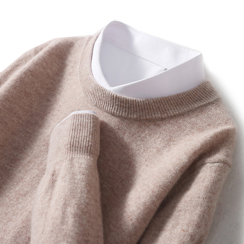 Πέτρος – Πουλόβερ από Βαμβακερό Wool με Κομψές Γραμμές