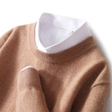 Πέτρος – Πουλόβερ από Βαμβακερό Wool με Κομψές Γραμμές