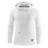 Πέτρος – Χειμερινό Hoodie με Ύφανση Waffle και Κομψά Σχοινάκια