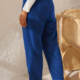 Marlene - Casual Women's High-Waisted Pants