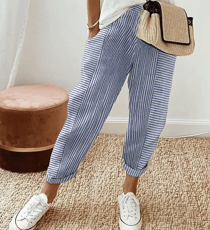 Rory – Striped Relaxed Pants