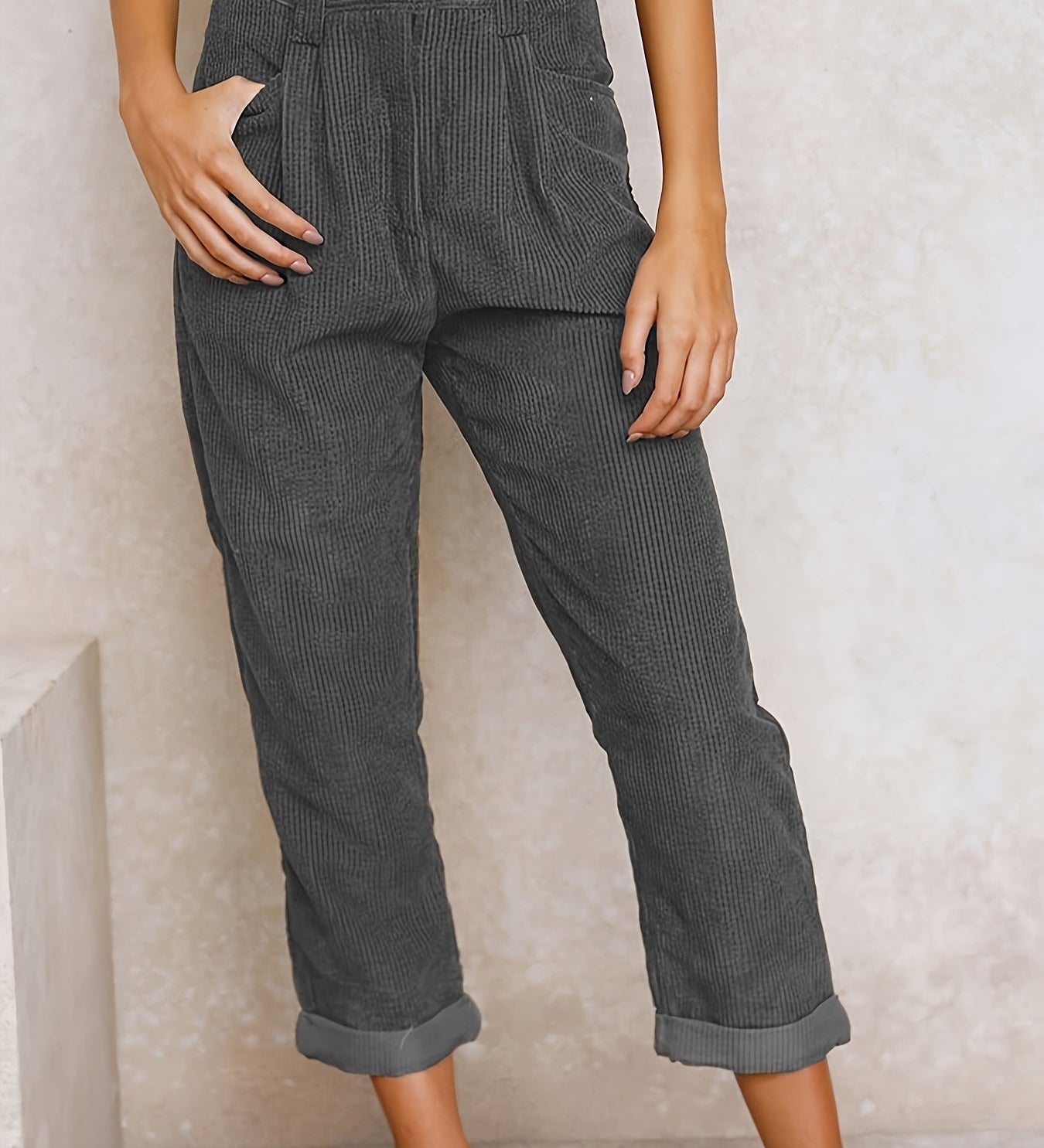 Marlene - Casual Women's High-Waisted Pants