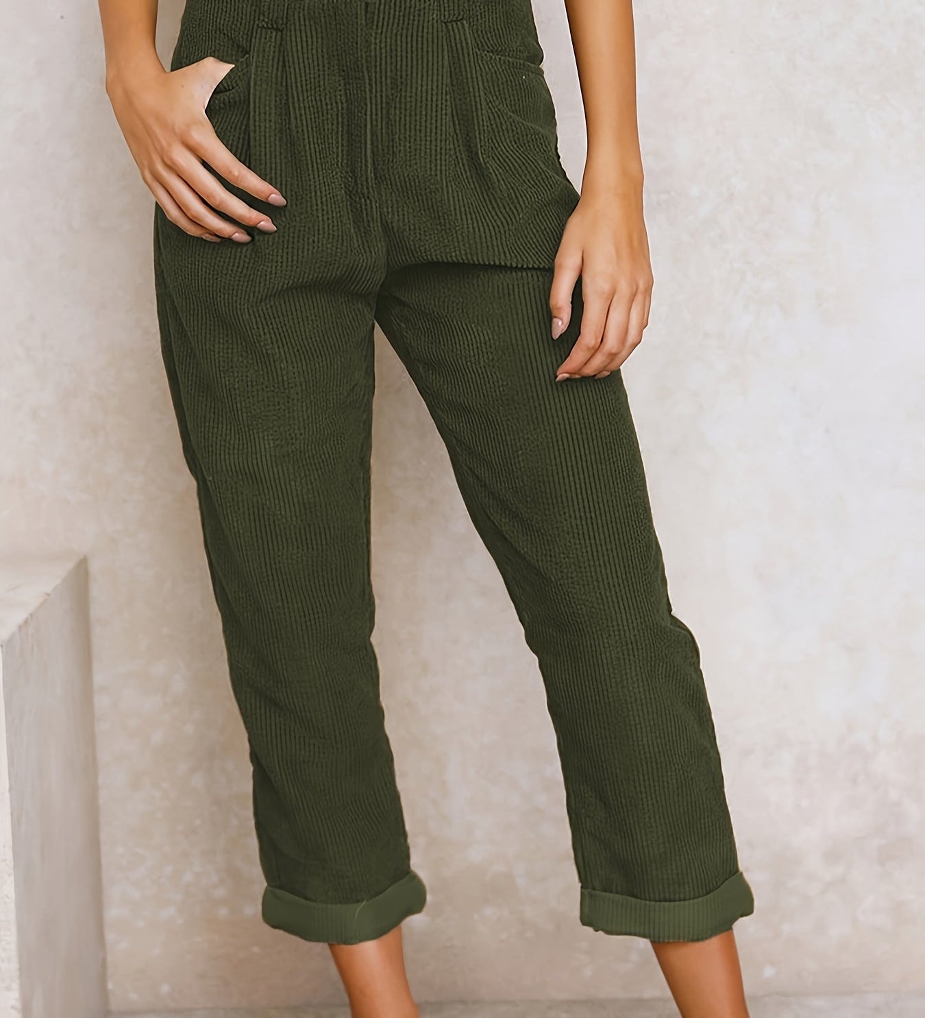 Marlene - Casual Women's High-Waisted Pants