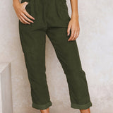 Marlene - Casual Women's High-Waisted Pants
