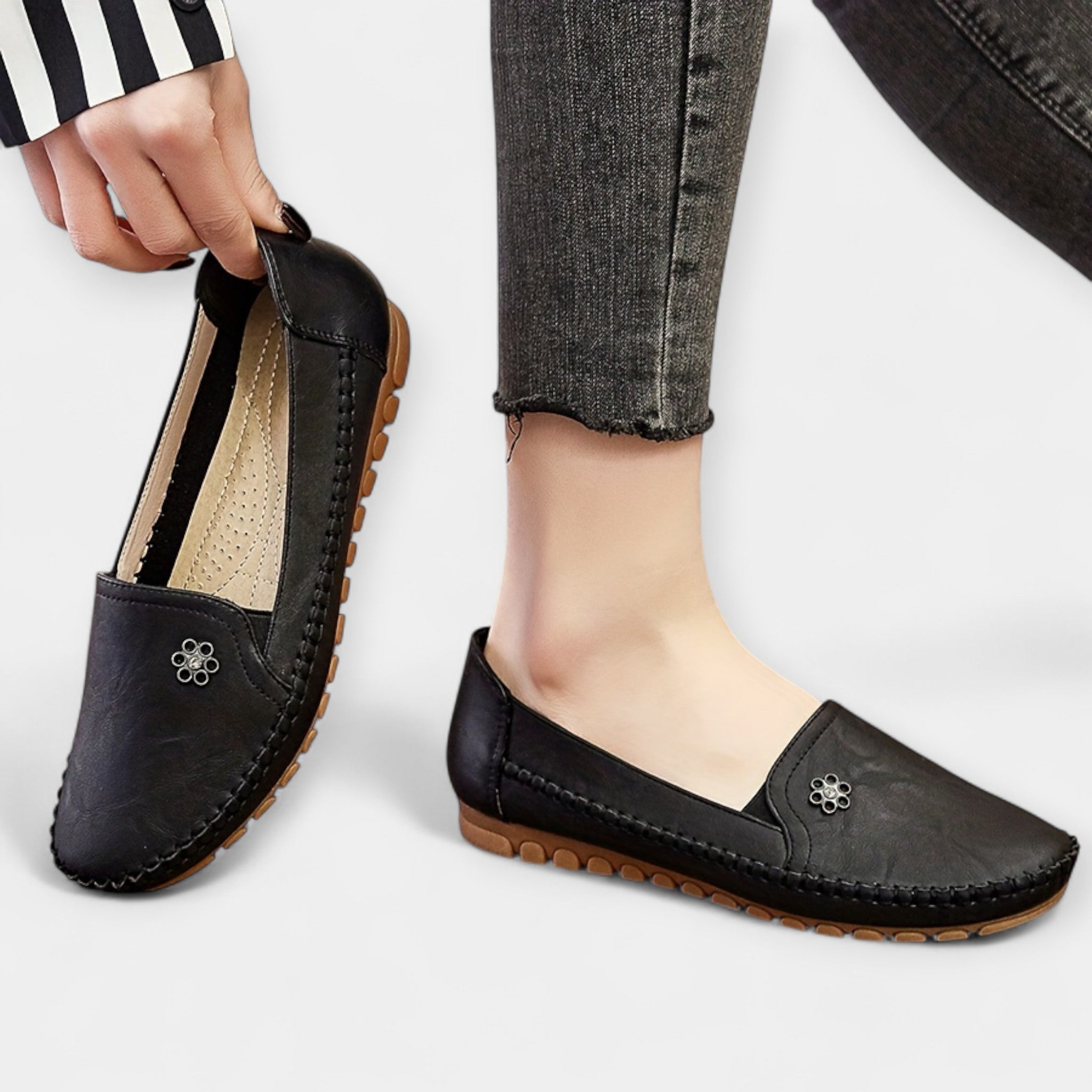 Χλόη – Άνετα Slip-On Παπούτσια με Μαλακή Σόλα