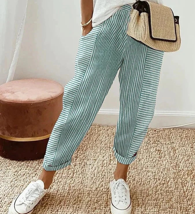 Rory – Striped Relaxed Pants