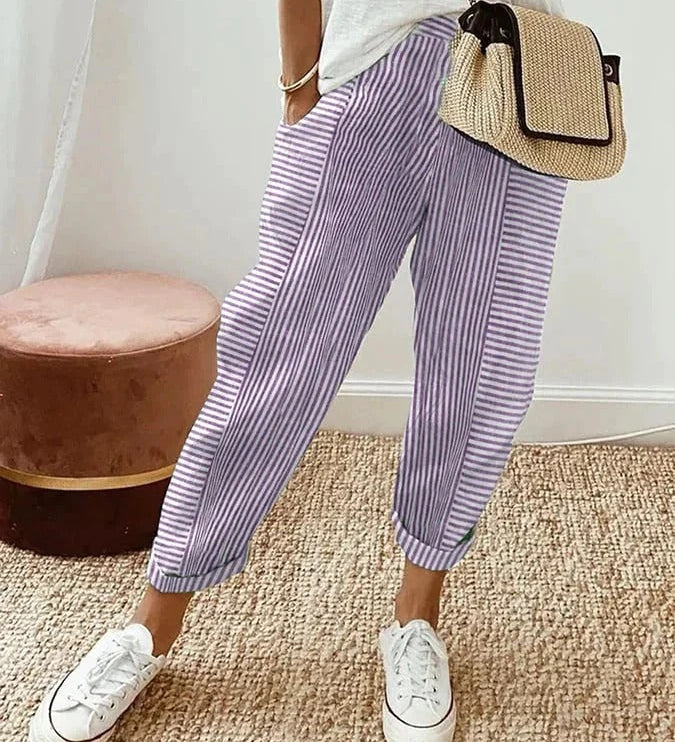 Rory – Striped Relaxed Pants